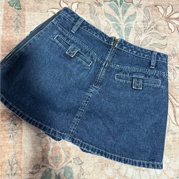 *3/$60* rare* 90’s/ Y2K style Steve Madden Denim Mini Skort - Picture 6 of 7